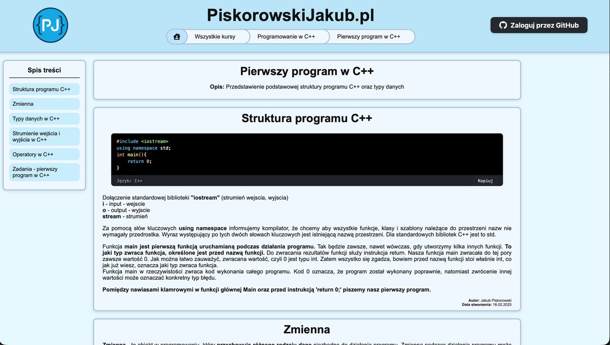Pojedynczy post w jasnoniebieskim motywie